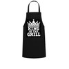 KING OF THE GRILL, Novelty Apron*, LARGE SIZE FRONT POCKETS,