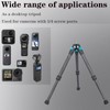 Mini Carbon Fiber Tripod Desktop Tabletop Stand Tripod for Gopro