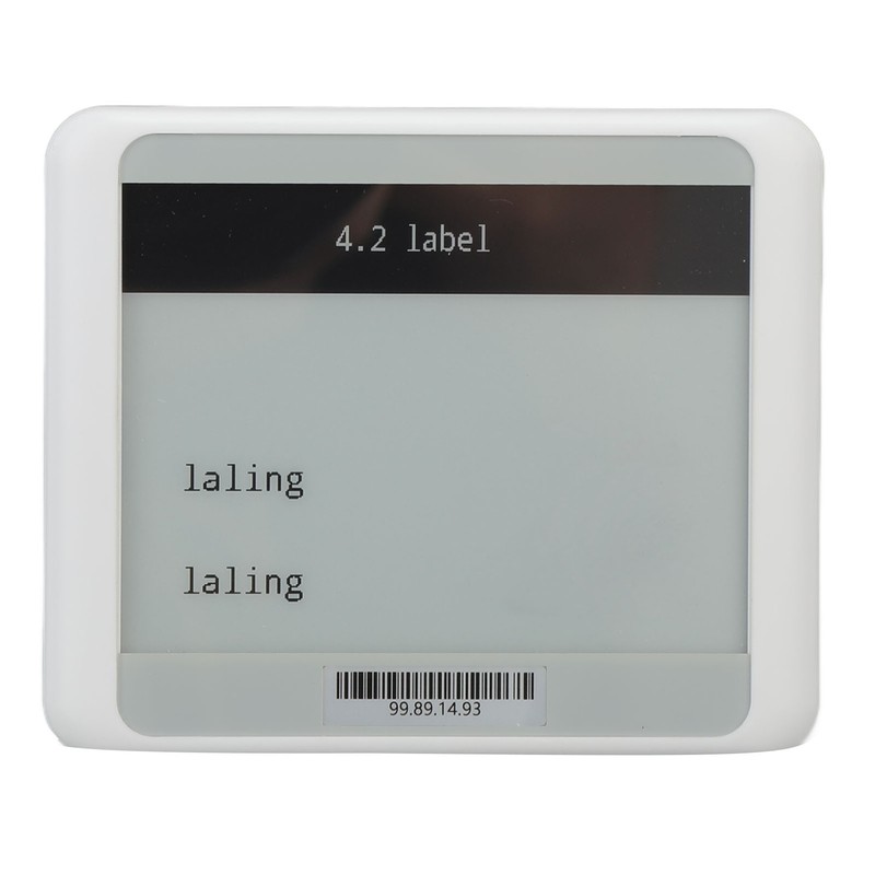 4.2in TFT Screen Electronic Shelf Label Bluetooth Connection Price Tag