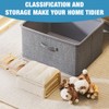 Foreverup Fabric Storage Box with Combination Lock, Collapsible CationicFabric Storage