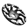 HERZO Diamond Concrete Grinding Wheel 5 inch,Diamond Cup Wheel for