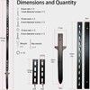 52 Inch Yard Sign Stakes - 4.3 Ft Heavy Duty