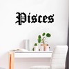 Vinyl Wall Art Decal - Pisces - 10" x 31"