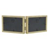 Smiling Art Wooden Double Picture Frame for 2 x 10