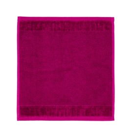 Möve flannel., berry, 30 x 30 cm