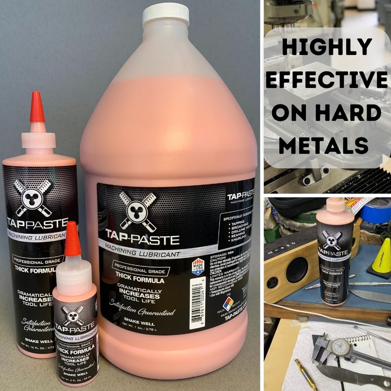 Tap-Paste Machining Lubricant | All-Purpose Cutting Oil Thick Formula |