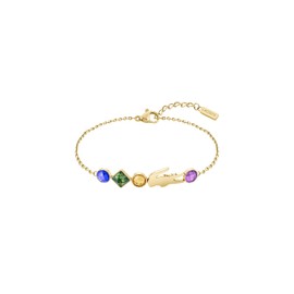 Lacoste Women's DEVA Collection Chain Bracelet Yellow gold - 2040361