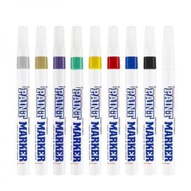 Munhwa Fine Brush Paint Marker Single Color Marking Interior Illustration Multi-purpose Tip 3mm Fine Nib Car Home Decor / 문화 세필 페인트 마카 낱색 마킹 인테리어 일러스트 다용도 팁 3mm 가는닙 자동차 홈데코