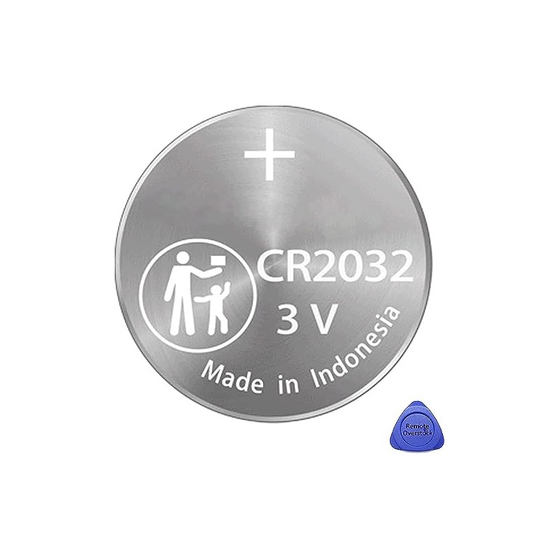 (2 Pack) CR2032 Remote Key Fob Battery OEM (Bundle) fits