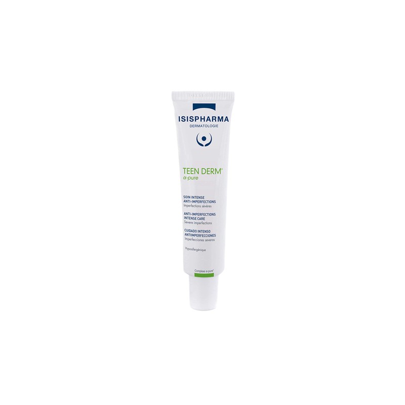Isispharma Teen derm Alpha Pure 30 ml, tratamiento para acne