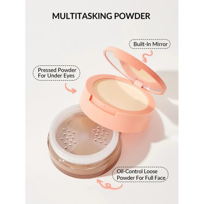 Polvos Rostro Y Ojos listos para Sheglam Insta-Smooth Sand