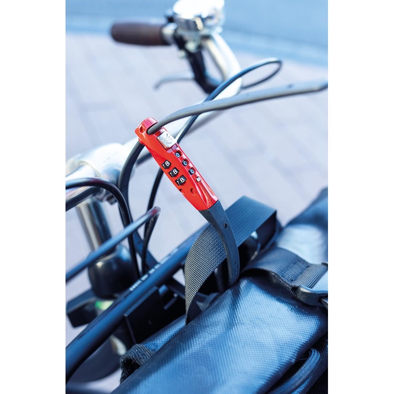 ABUS Combiflex TravelGuard Cable Lock - Lock for securing Helmets,