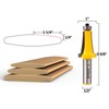 YONICO Router Bits Louver Slat 1-1/4-Inch 1/2-Inch Shank 18153