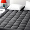 EASELAND Full Size Mattress Pad Pillow Top Cover Quilted Fitted