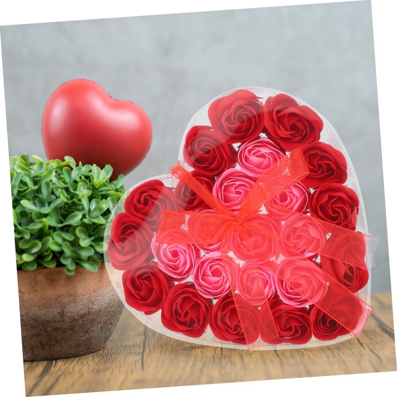 TOVINANNA Diy Soap Flower Decorations Simulated Flowers Elegant Party Soap
