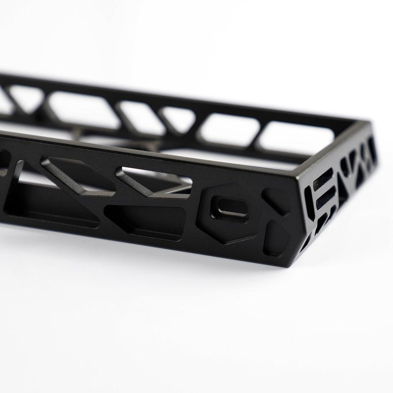 YMDK 60% Hollow60 GH60 Aluminum Case for Wooting60HE Poker2 Pok3r