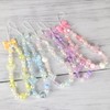 LUVI Beaded Phone Charm Lanyard Wrist Strap Love Heart Bow
