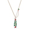 Betsey Johnson Fish Pendant Long Necklace