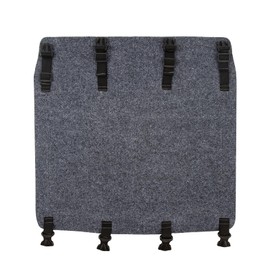 3 Pack RV Step Covers, 22 Inch RV Step Rug with Buckle, RV Stair Covers Wrap, Camper Step Covers Best Fits 8-11" Deep Camper Stairs, RV Step Rugs Gray-Blue, Kid & Pet Friendly