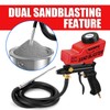 NANPU Light-Duty Air Sandblaster Gun Kit with Siphon & Gravity
