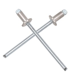 Focket Dash Rosette Rivet, 1 Pair Stainless Steel Rosette Rivets No Modification Needed, Vin Number Plate Replacement Accessories Part for AMC Vin Door Tags for Fixing The Door Tag