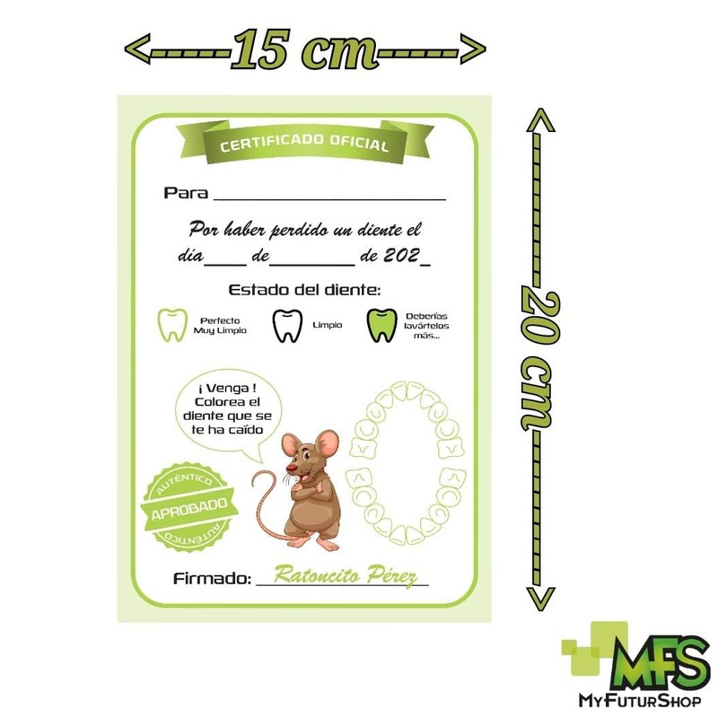 Myfuturshop® Mouse Magic Door + Tooth Box and 4 Cards