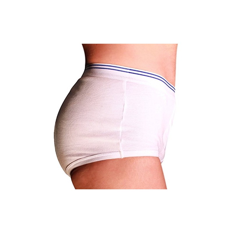 Petey's Washable Incontinence Underwear for Men (Super Protection) - Reusable