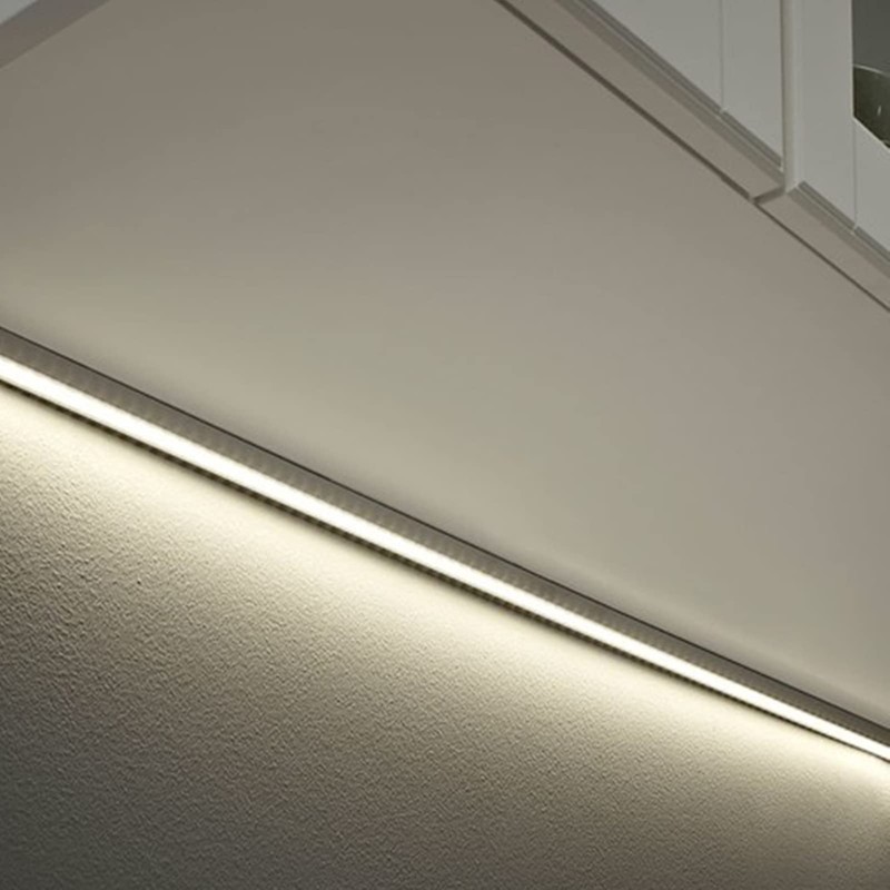 20-Pack Pre-Drilled Countersunk Hole 3.3FT/1 Meter LED Strip U Channel