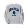 Retro Goodyear Arizona AZ Throwback Navy Athletic Sweatshirt
