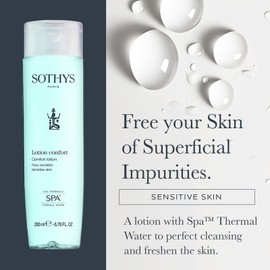 SOTHYS Comfort Lotion | Hydrating Face Toner for Sensitive Skin | Gentle Makeup Remover