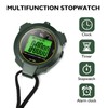 Digital Stopwatch Timer Chronograph Countdown Timer with Wristband Luminous Stopwatch