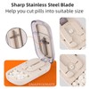 Pill Cutter Splitter for Cutting Multiple Pills, Adjustable Pill Cutter