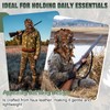 Geyoga Hunting Face Mask Turkey Leafy Camo Face Mask 3D