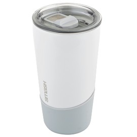 Smash Stainless Steel Barista Ceramic Lined Travel Cup White, 350 ml Capacity