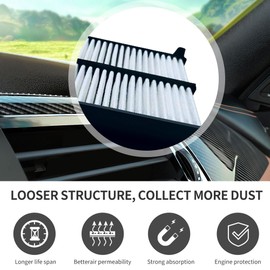 Filtro de aire de motor 172206MAJ01 LX3763 WA10124 Filtro de aire de motor para Honda 2023-2024 Accord Hybrid 2.0L Filtro de aire de motor para Honda 2023-2024 CR-V Hybrid 2.0L Filtro de aire de motor