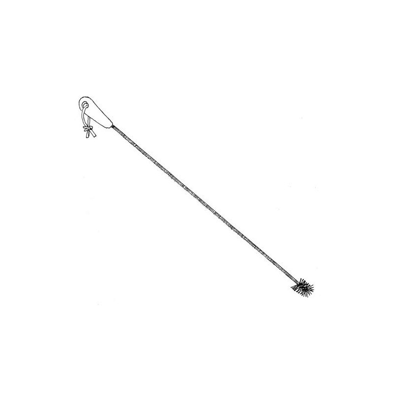 Brushtech Extra Long Super Flexible Drain Brush, 48-Inch