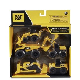Caterpillar CAT Mini Little Machine Construction Truck Dozer Backhoe Toy