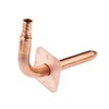 EFIELD 6-inch Length Pex Crimp 1/2" Copper Stub Out Elbow