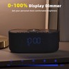 Sound Machine Alarm Clock for Bedrooms: Bluetooth 10W Stereo Sound
