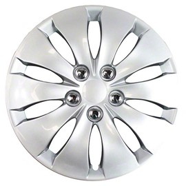 Brighter Design Set of 4 16" Push-on Silver Hubcaps for Honda Accord 2008-2012