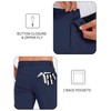 TACVASEN Golf Pants Men Navy Blue Dress Pants for Men