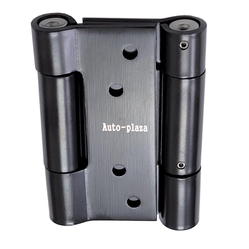 2Pairs 4Pcs 4" Double Action Spring Door Hinge, 3mm Thick