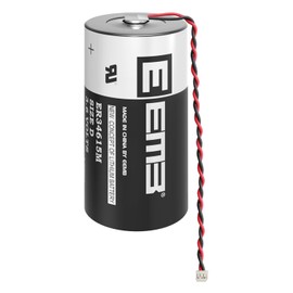 EEMB D-Size 3.6V Battery Compatible with DSC ER34615M-T1 WT4911 WT4911B WT8911 ALEXOR Wireless Outdoor Siren WT4911BATT AD ER34615M 13000mAh