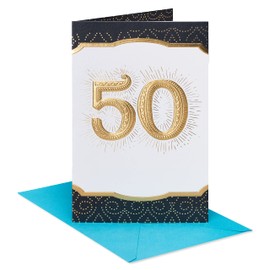 American Greetings 50th Birthday Card (Wonderful Life You're Living)