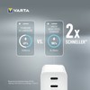 VARTA Charger, 65 W, simultaneous charging of up to 3