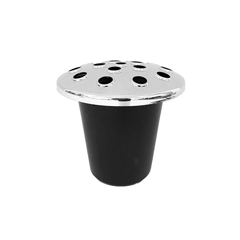 Memorial Grave Flower Pot - 12cm tall Sturdy Plastic Grave