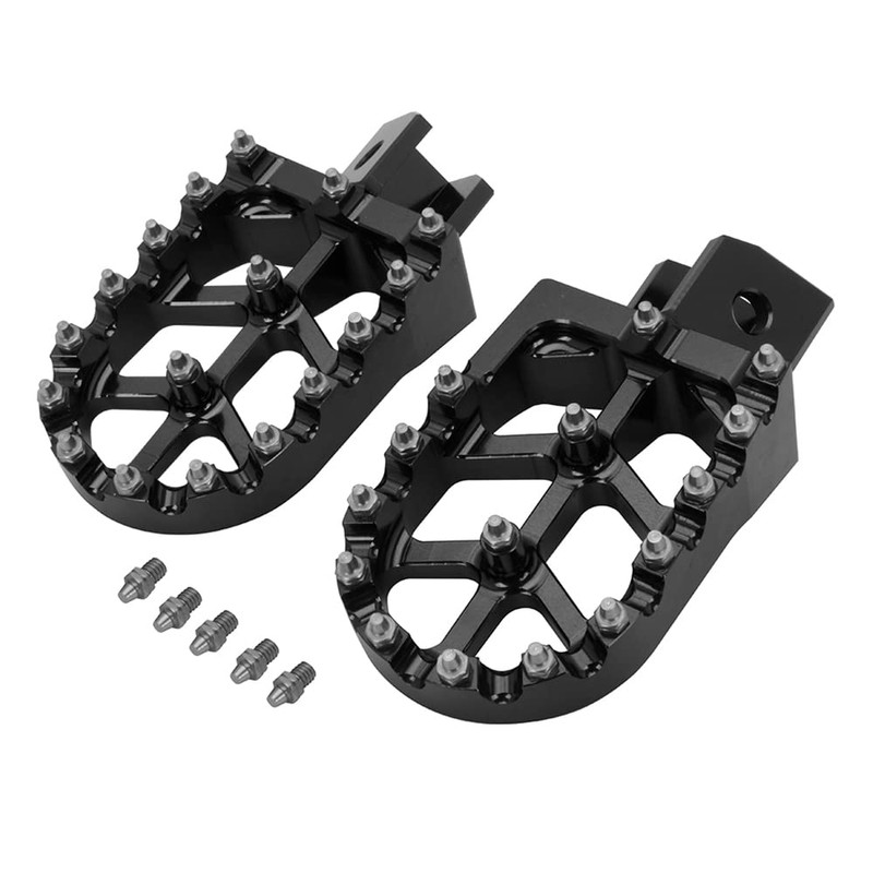 AnXin Motorcycle Foot Pegs Footpeg Pedals FootRest for PW50 1981-2023