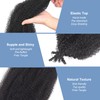 3 Packs Springy Afro Twist Hair 12 Inch, for Braiding