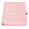 100 Envelopes Challenge Binder Waterproof A5 Money Saving Budget Binder