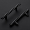Ravinte 15 Pack Kitchen Cupboard Handles Black Cupboard Handles 96mm